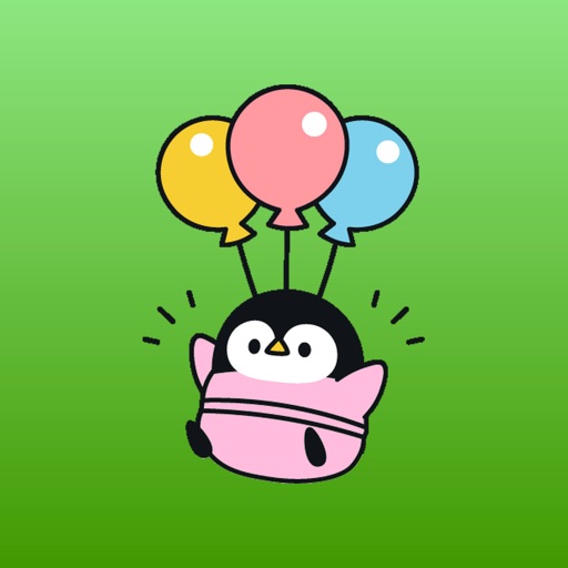 Cute Penguin 6 Stickers pack Cute Penguin 6 Stickers pack