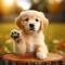 Lovely Puppet (Dog) Stickers