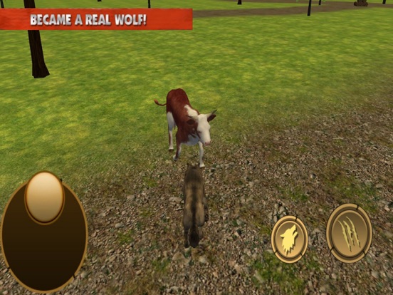Wild Wolf Life Simulator iPad Screenshots