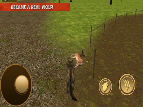 Wild Wolf Life Simulator iPad Screenshots