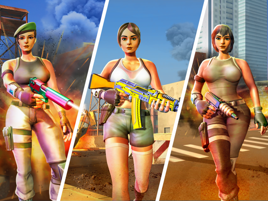 Screenshot di World war army strike 3D iPad 