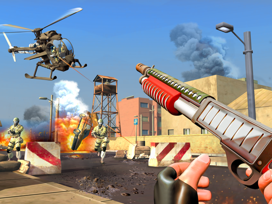 Screenshot di World war army strike 3D iPad 