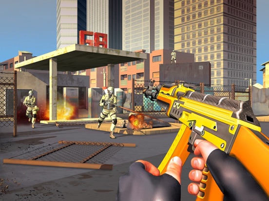 Screenshot di World war army strike 3D iPad 