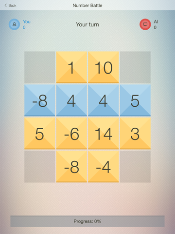 Number Battle - fun game (puzzle) with numbers. Show the erudition, play with friends iPad Screenshots