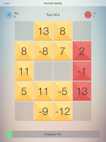Number Battle - fun game (puzzle) with numbers. Show the erudition, play with friends iPad Screenshots