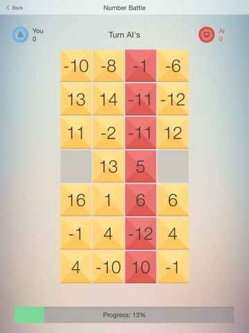 Number Battle - fun game (puzzle) with numbers. Show the erudition, play with friends iPad Screenshots