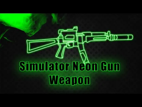 Tangkapan layar Simulator Neon Gun Weapon iPad 