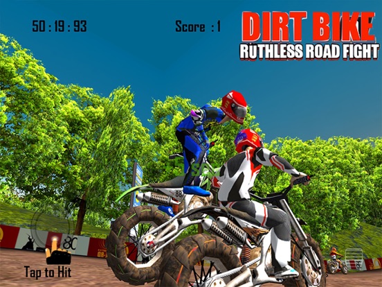Dirt Bike Road Fight Racing iPad  スクリーンショット