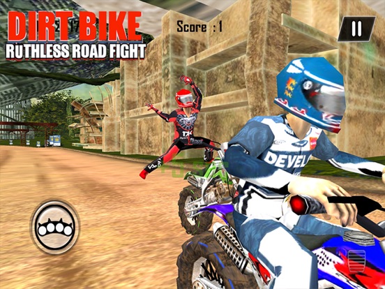 Dirt Bike Road Fight Racing iPad  スクリーンショット