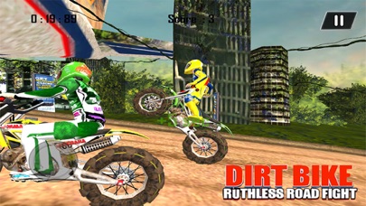 Dirt Bike Road Fight Racing スクリーンショット