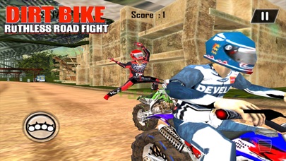Dirt Bike Road Fight Racing スクリーンショット