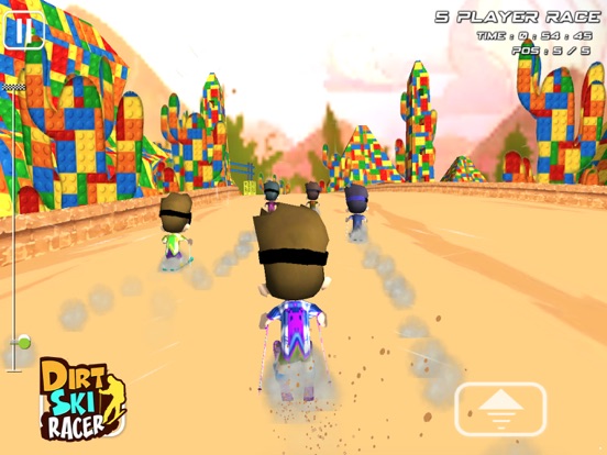 Dirt Ski Racer - 3D Dirt Bike Ski Racer For Kids iPad  স্ক্রিনশট