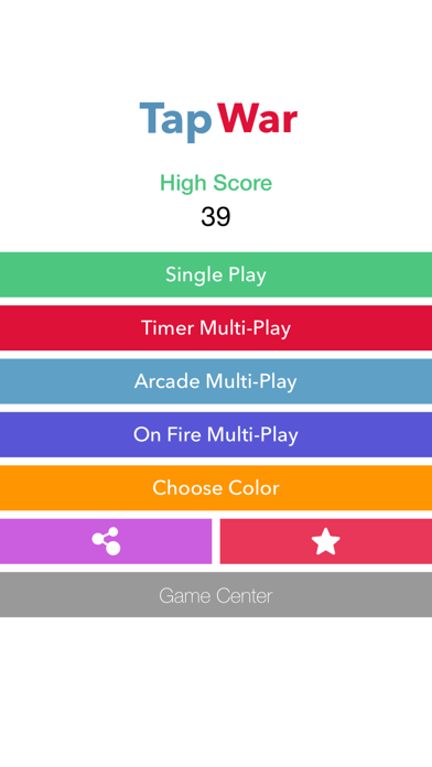 Tap War - Single & Multiplayer Screenshots