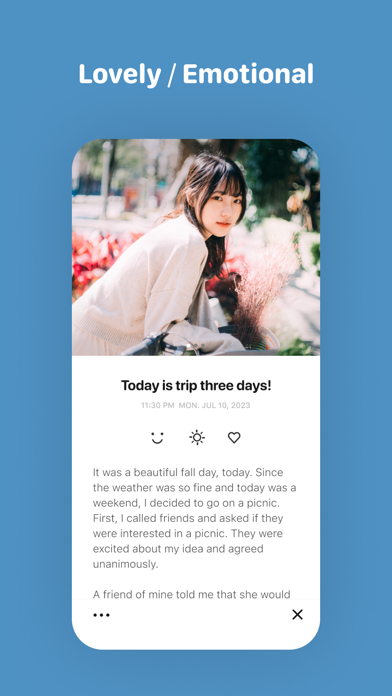 Card Diary - Journal, Diary Screenshots