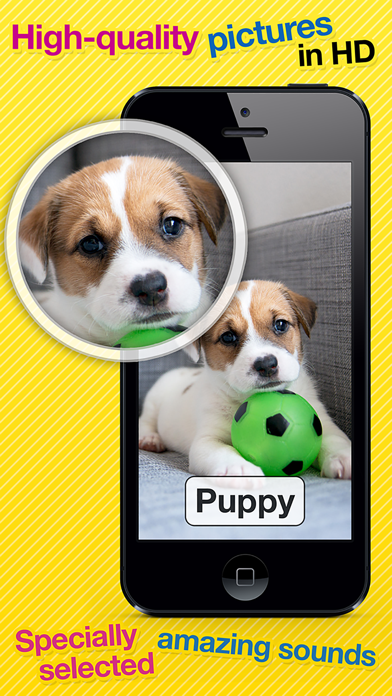 Smart Baby Touch HD - Amazing sounds in toddler flashcards of animals, vehicles, musical instruments and much more应用截图