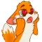 Quasi Fox Stickers