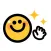 Smiley face Sticker 1