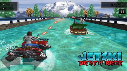 Jet Ski Death Race - Top Free 3D Water Racing Game应用截图