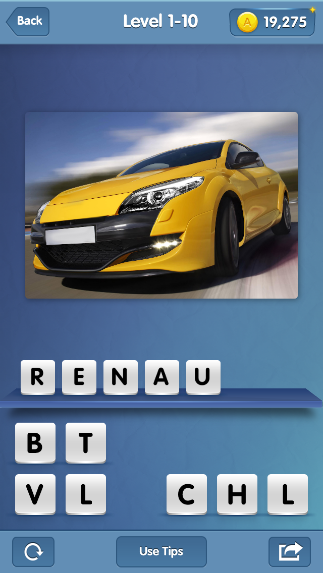 Auto Quest - fun puzzle game. Guess car brand by photo Screenshots