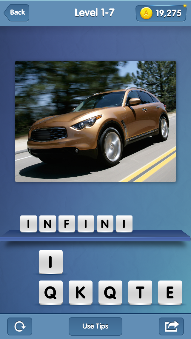 Auto Quest - fun puzzle game. Guess car brand by photo Screenshots