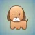 Sticker Me Cute Puppy
