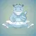 Sticker Me: Happy Hippo Lady