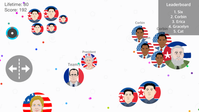 Presidents War: Eat Dot Game - multiplayer cell eater in paradise hocus Screenshots