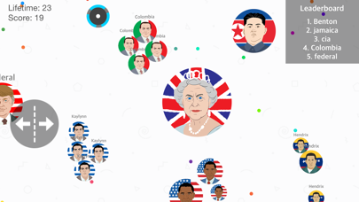 Presidents War: Eat Dot Game - multiplayer cell eater in paradise hocus Screenshots