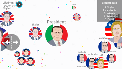 Presidents War: Eat Dot Game - multiplayer cell eater in paradise hocus Screenshots