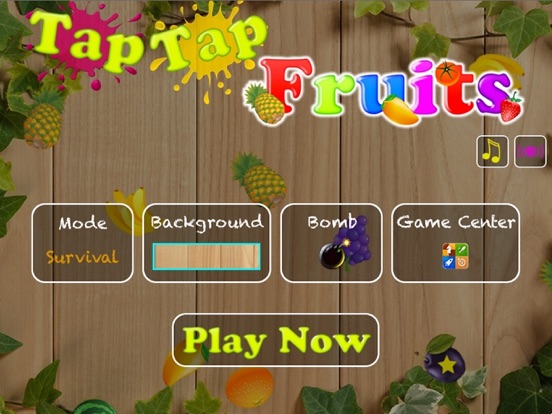 ภาพหน้าจอของ Tap Tap Fruits Lite iPad 