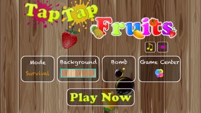 ภาพหน้าจอของ Tap Tap Fruits Lite