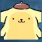 Pompompurin the golden dog Sti