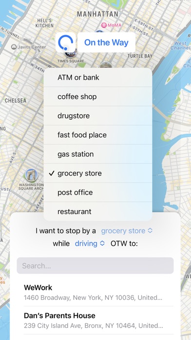 On the Way - Optimize your way سکرین شاٹس