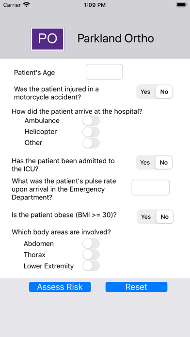 Parkland Orthopedic Screenshots