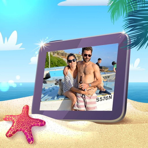 Holiday Beach Photo Frame - Photo Editor Holiday Beach Photo Frame - Photo Editor