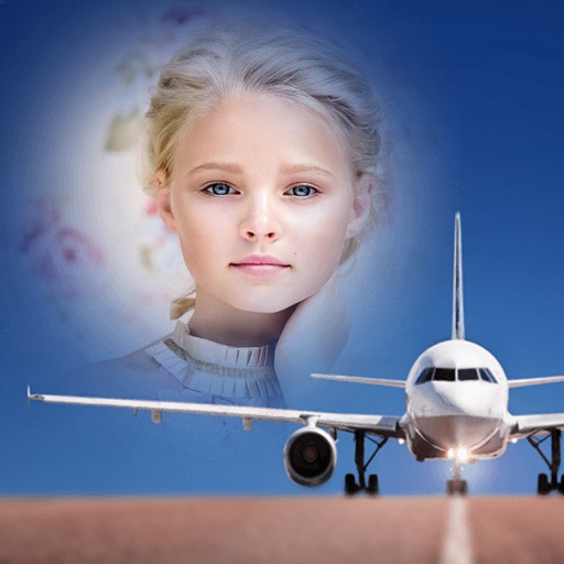 Airplane Photo Frames - Instant Frame Maker & Photo Editor Airplane Photo Frames - Instant Frame Maker & Photo Editor