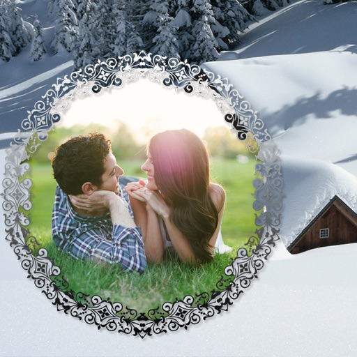 Snowfall Photo Frames - Creative Frames for your photo Snowfall Photo Frames - Creative Frames for your photo