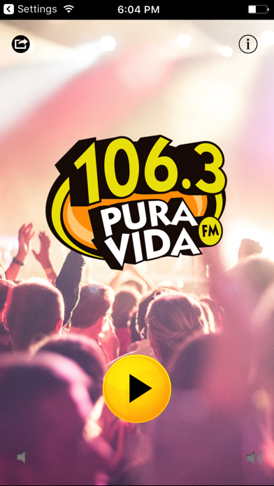 Pura Vida FM سکرین شاٹس