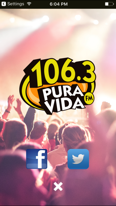 Pura Vida FM سکرین شاٹس