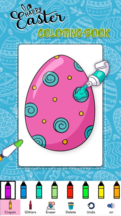 Easter Egg Coloring Book Game Screenshots