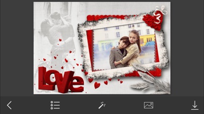 Romantic Love Photo Frame - Make Awesome Photo using beautiful Photo Frames Screenshots