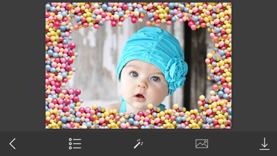 Candy Photo Frames - Make awesome photo using beautiful photo frames Screenshots