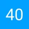 Football 40/25 Playclock