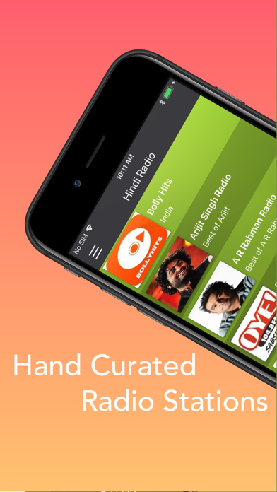 Ảnh chụp màn hình của Hindi Radio - Hindi Songs HD