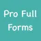 Pro Full Forms