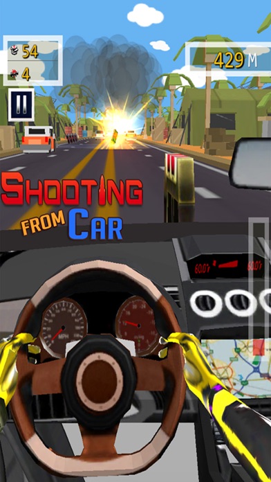 Shooting From Car - Free Car Racing & Shooting Screenshots