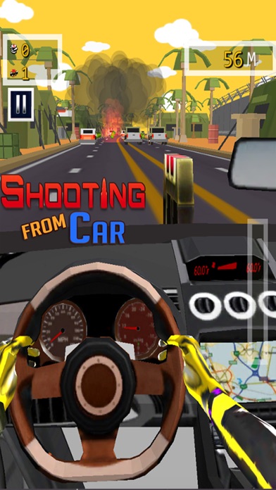 Shooting From Car - Free Car Racing & Shooting Screenshots