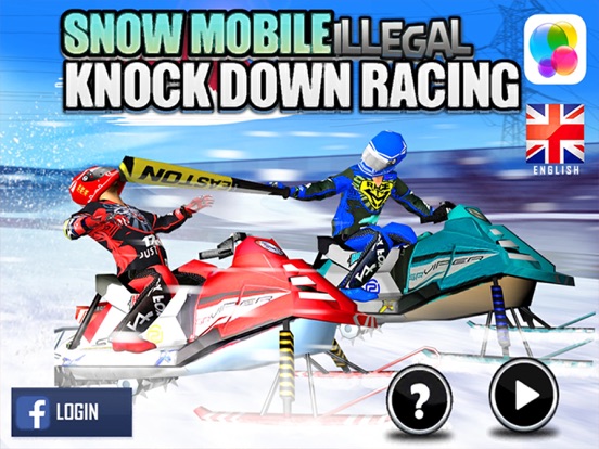 SnowMobile Illegal Bike Racing iPad  Screenshots