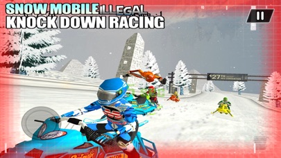 SnowMobile Illegal Bike Racing Screenshots