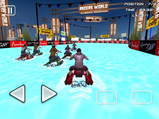 Captures d'écran de Jet Ski Racing Bike Race Games iPad 